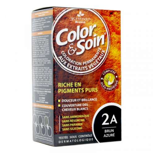 Color & Soin Краска для волос - 2A AZURE BLACK